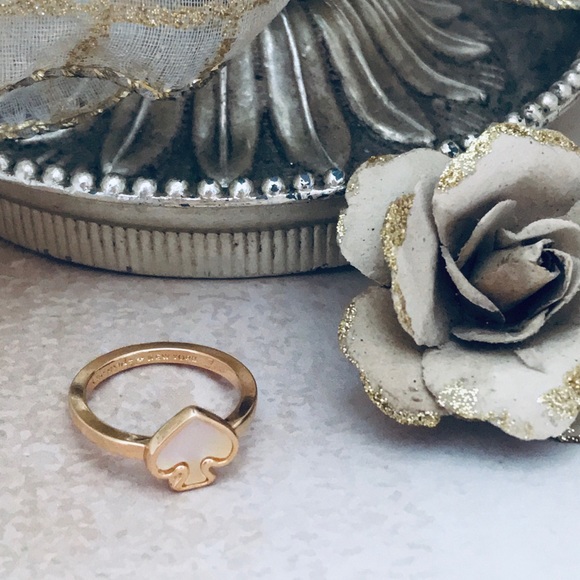 Kate Spade Signature Mini Spade Ring - Picture 5 of 5